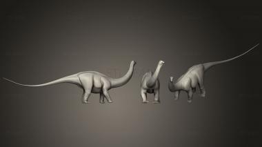 3D модель Апатозавр (STL)